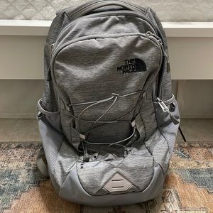 Grey north face backpack I just don’t want it anymore